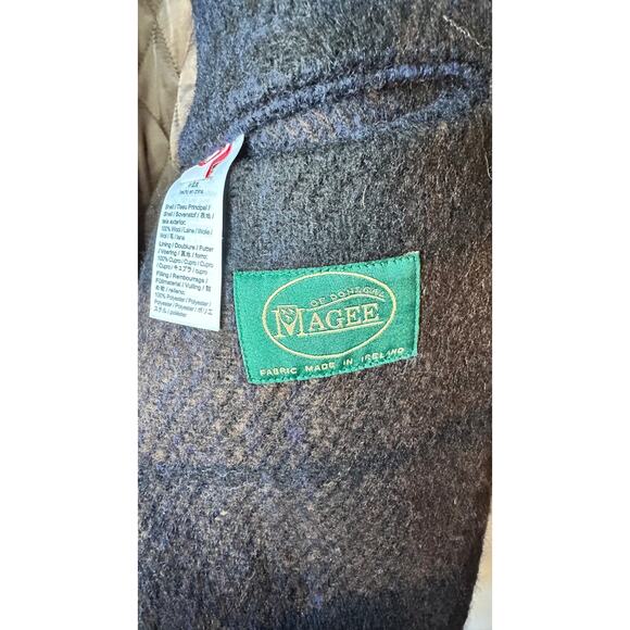 JCrew Ludlow Raglan Sleeve Plaid Topcoat in Irish Tweed Wool - Insulated - Picture 6 of 8